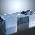 NVIDIA GeForce RTX Graphics Card with Cooling Fan and Metallic Casing