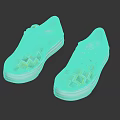 Colorful Casual Shoes With Geometric Pattern White Sole And White Laces
