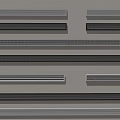 Various Air Conditioner Vents With Different Designs And White Black Gray Colors