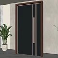Single door 3d model