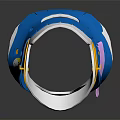 Multicolored Medical Cervical Collar Brace With Supportive Structure And Comfortable Padding