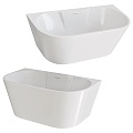 Half arc wash basin 18w 3d model