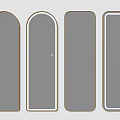 Modern Mirror 3d model