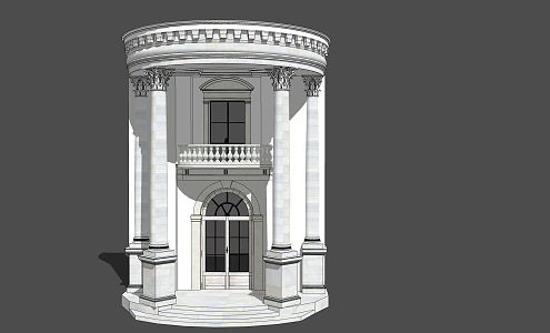 European component 3d model