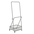 Clothing Store Net Basket Mobile Shelf 3d model