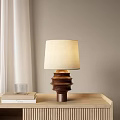 Modern Retro Table Lamp Living Room Table Lamp Bedroom Table Lamp Bedside Table Lamp Wooden Table Lamp 3d model