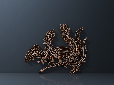 Chinese Carved Hardware All Kinds of Carved All Kinds of Carved 3d model