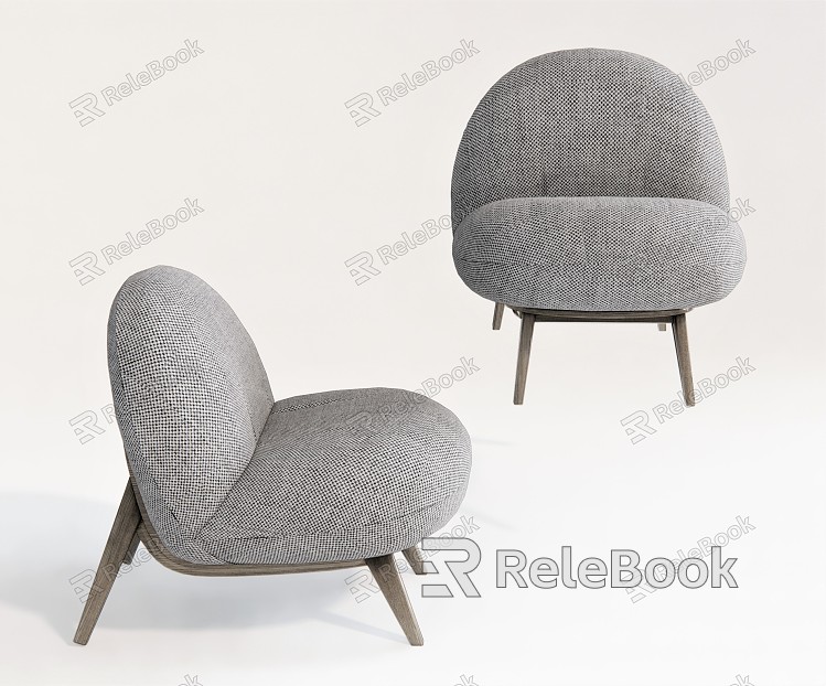 Modern Sofa Chair Single Sofa Casual Sofa Lazy Sofa model