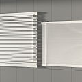 venetian blinds roller blinds pull blinds 3d model