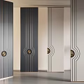 Modern Light Luxury Screen Partition 3d model