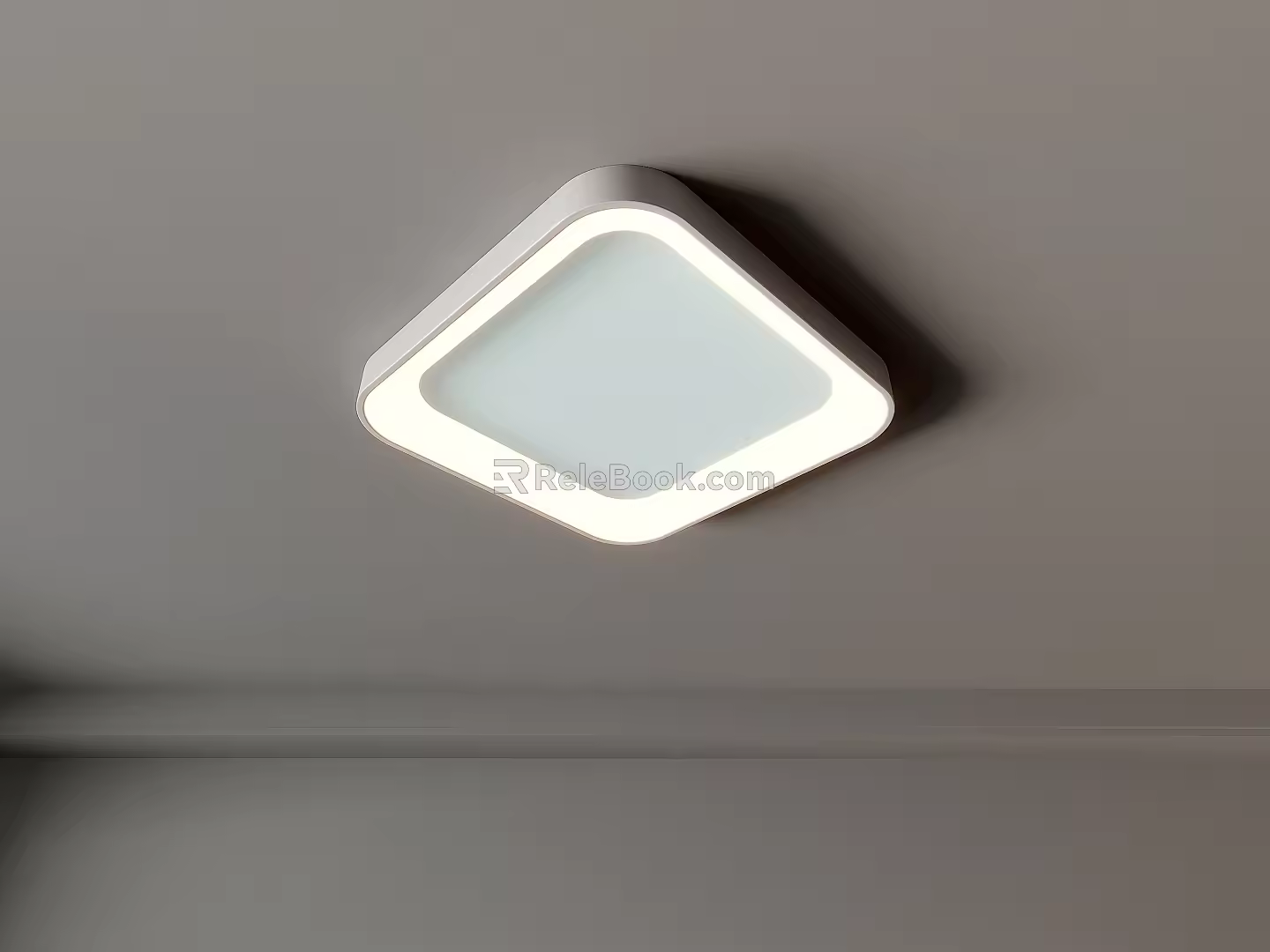 Modern round ceiling lamp combination 3d model