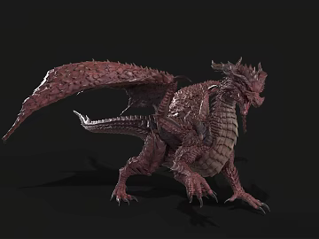 Western Dragon Myth Dragon Next Generation Dragon Dragon Dragon Evil Dragon Fire-breathing Dragon Dragon Dinosaur Hand-held (ID:ggajh734975)