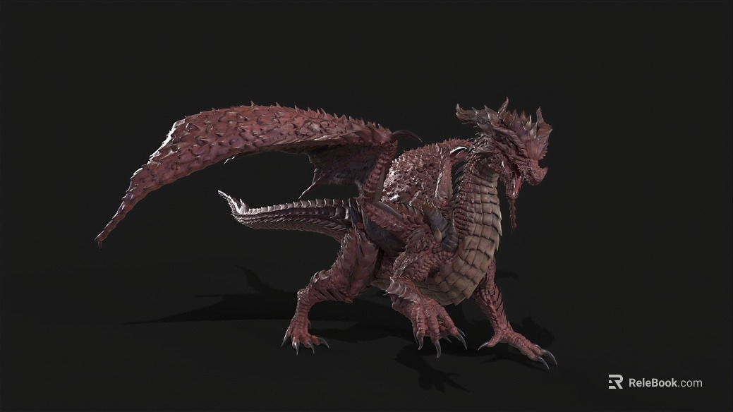 Western Dragon Myth Dragon Next Generation Dragon Dragon Dragon Evil Dragon Fire-breathing Dragon Dragon Dinosaur Hand-held texture