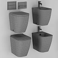Modern Black Toilet Designs With White Gray Beige Color Options And Styles