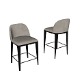 Modern Bar Chair 3d model