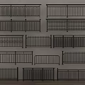 Various Metal Railings Different Designs and Decorative Styles for Home Use