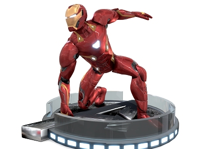 Iron Man ornaments Marvel toys mecha toys model