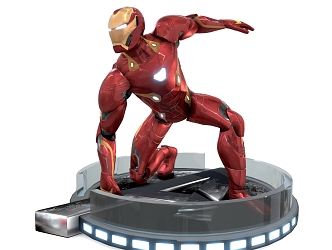 Iron Man ornaments Marvel toys mecha toys 3d model