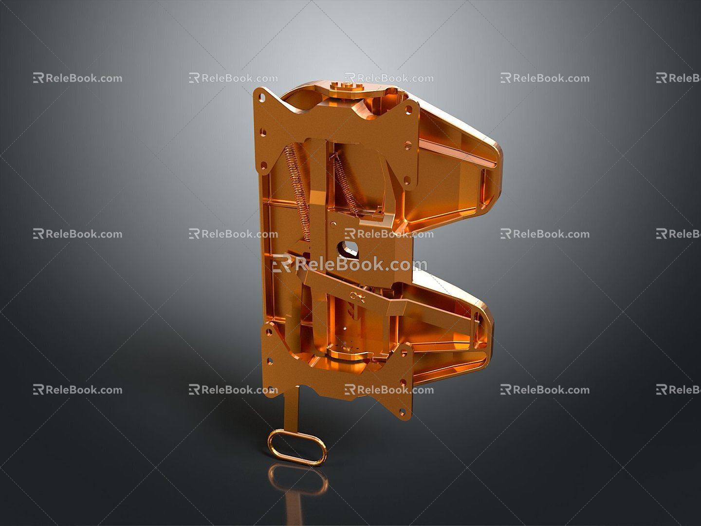 Lock head padlock pin padlock blade padlock magnetic padlock bucket lock pin door lock mortise lock 3d model