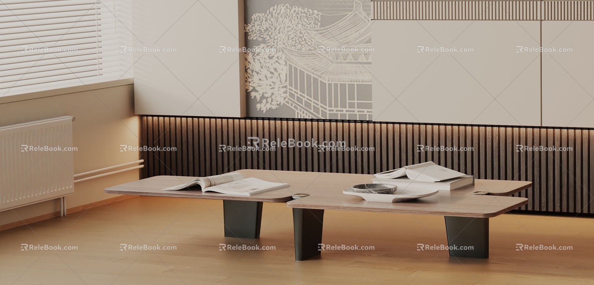 Coffee table 3d model