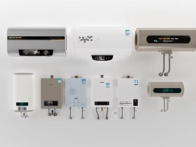 Sleek Modern Household Electrical Appliances With Various Designs And Functional Models For Daily Use 3d model