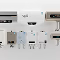 Sleek Modern Household Electrical Appliances With Various Designs And Functional Models For Daily Use