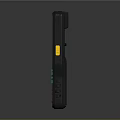 Handheld Daily Use Device With White Screen Colored Buttons And Yellow Side Keys