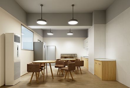 Modern pantry lounge 3d model