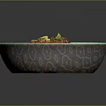 Colorful Nutritious Bowl with Seasoned Meat Sesame Seeds Purple Cabbage Corn Peas Carrot and Rice