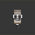 Solar Powered Travel Trailer With Silver Exterior Green Doors And Modern Design