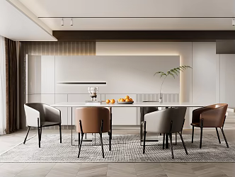 Modern Restaurant 3d model