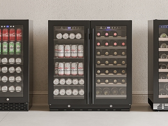 Modern Wine Cabinet Constant Temperature Wine Cabinet Refrigerator Cabinet Wine Cabinet Refrigerator Cabinet Beverage Cabinet Small Freezer Red Wine Cabinet 3d model