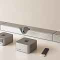 Apple Audio Rectangular Audio Remote Control 3d model
