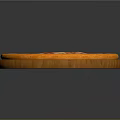 Freshly Baked Pizza with Tomato Toppings and Herbs on Wooden Pizza Board