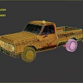 Vehicle Carrier Realistic Model Cartoon Model PBR Model Game Model 3d model
