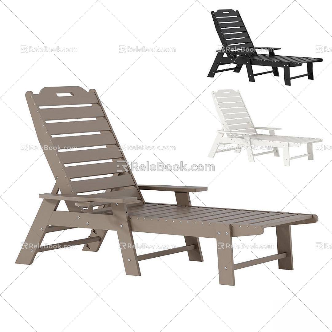 Outdoor lounge chair model