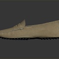 Modern Shoes Lazy Shoes Loafers Flats 3d model