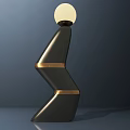 Modern table lamp lighting wall lamp 3d model