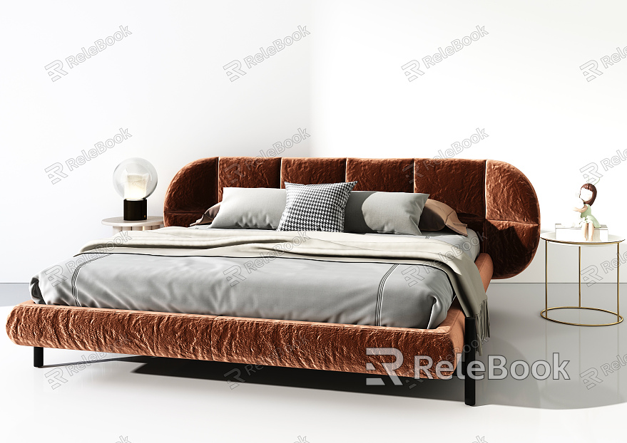 Modern Double Bed model