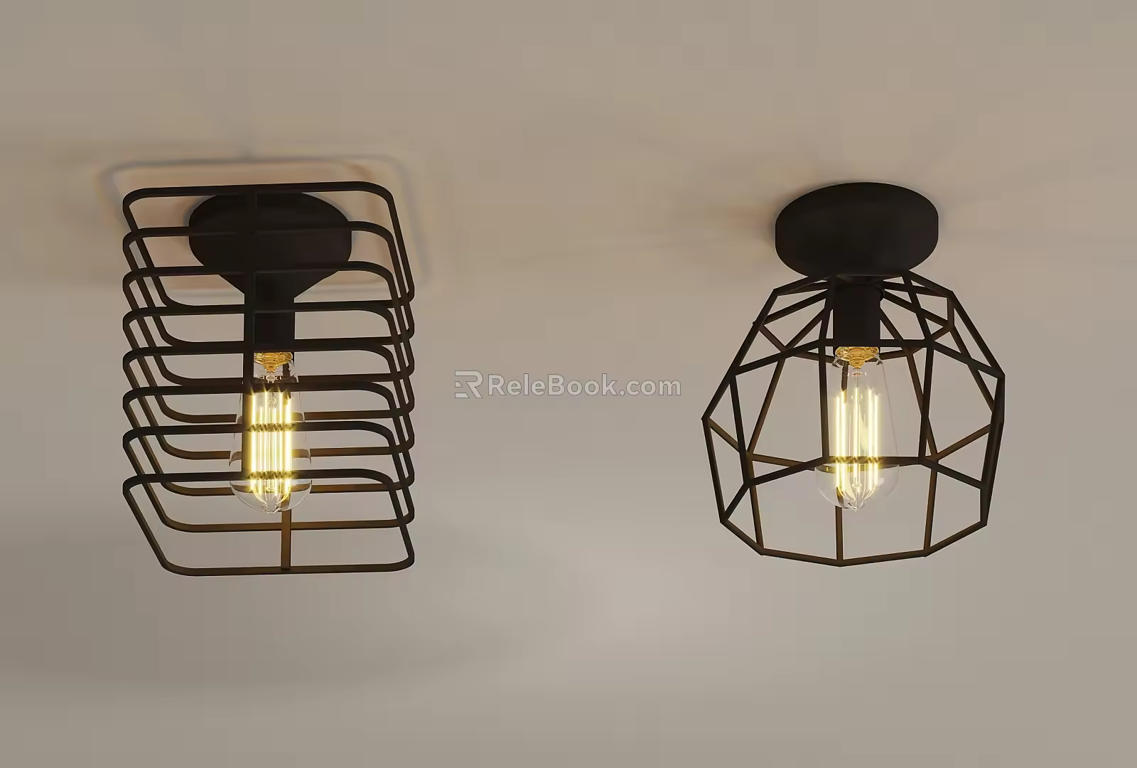 Ceiling lamp atmosphere lamp living room lamp 3d model