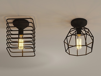 Ceiling lamp atmosphere lamp living room lamp 3d model