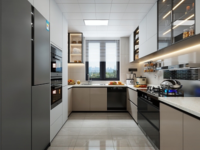 Modern Kitchen 3d model