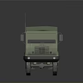 Military Green Heavy Duty Truck Featuring Large Launch System And Equipment
