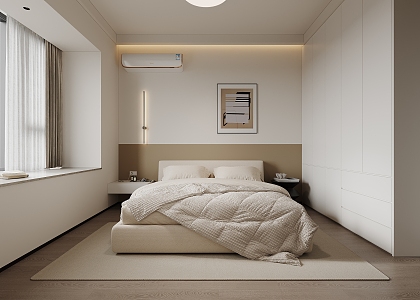 Modern Bedroom 3d model