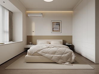 Modern Bedroom 3d model