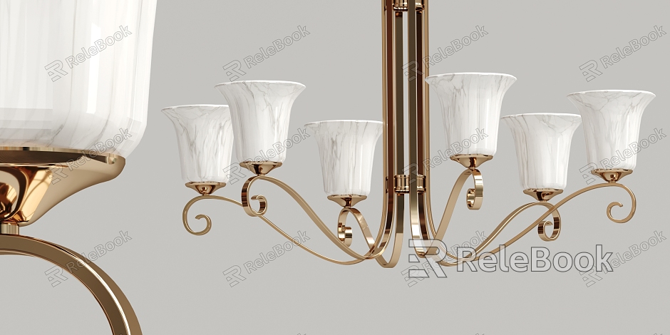 Jianou chandelier metal multi-head chandelier model