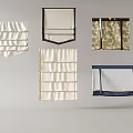 Various Stylish Roman Blinds With Different Colors Patterns And Designs For Windows
