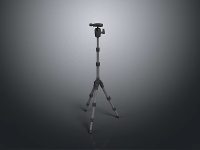 Adjustable Foldable Lightweight Tripod Stand For Household Daily Photography Use 3d model