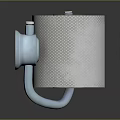 Essential Household Toilet Paper Roll with Sturdy Chrome Wall Mounted Holder for Bathroom Use