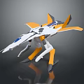 Mech Warrior Mech Soldier Machine Battlearm Mechanical Battlearm Machine Fighter Robot 3d model
